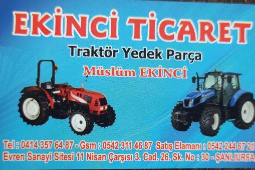 Ekinci Ticaret Traktor Yedek Parca 0542 311 46 87 0542 244 67 21 Sanliurfa Sanliurfa Is Rehberi Urfa Is Dunyasi